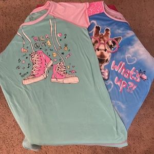 Girls pajama dresses XL
